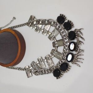 Native Black and Silver Necklace
